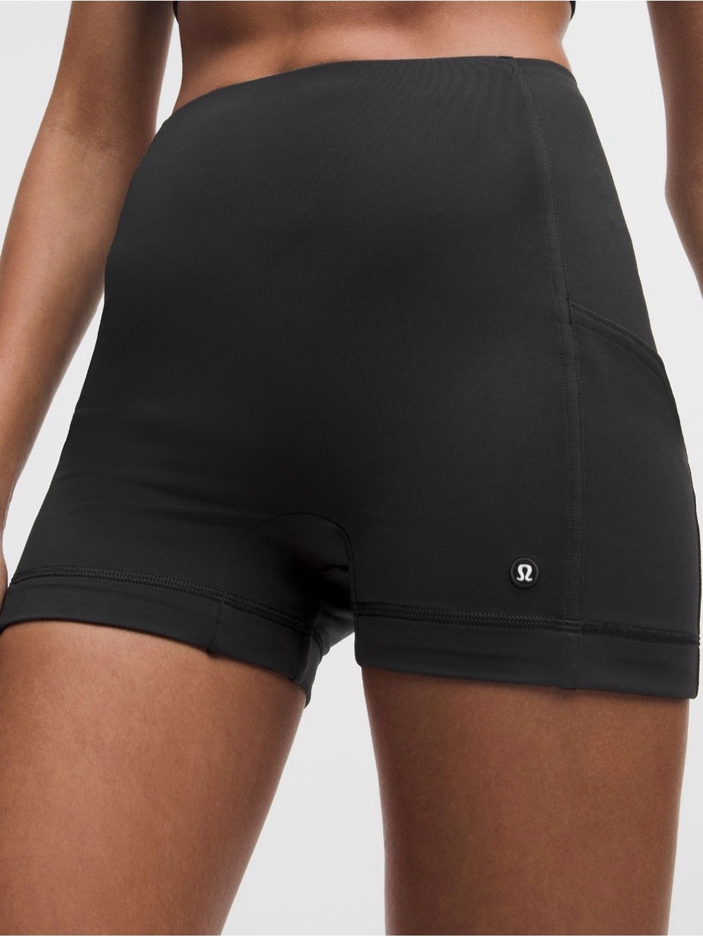 lululemon High Rise Tennis Short With Embroidered Logo